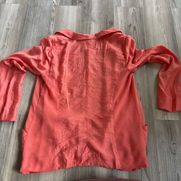 Urban Outfitters Silence And Noise Viscose Ivory Blazer Size Small - Picture 10 of 10